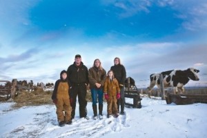 Dave Berglund and family, Story of Courage
